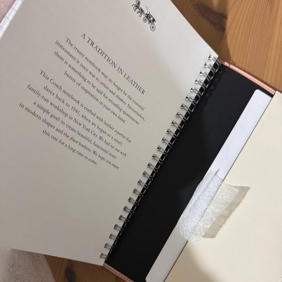 🌸 Coach Notebook In Signature Canvas With Floral Print - Picture 10 of 11